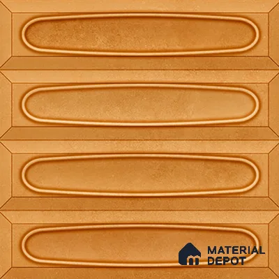 Faux Subway  Tile TL 07238 Bali 1003 1 ft x 1 ft Ceramic Glossy Finish - 9 mm  | 2 mm Spacer is Mandatory | Please Expect a Slight Variation of Pattern (Sample)